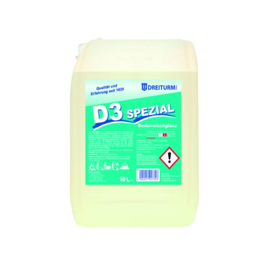D3 SPEZIAL Wischpflege mit hohem Pflegeanteil 10 l - 4732 Dreiturm