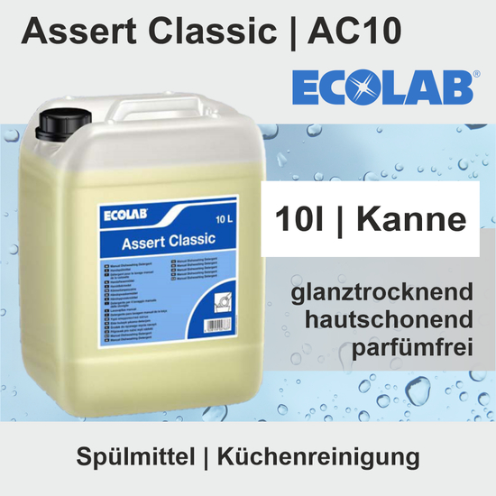 Ecolab Assert classic Spühlmittel 10l AC10