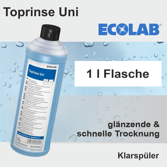 Toprinse Uni Klarspler I 1l I Ecolab