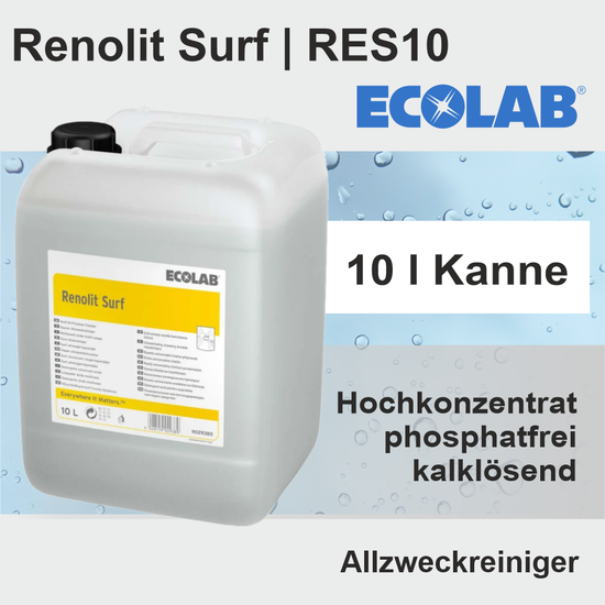 Ecolab Renolit Surf 10l Allzweckreiniger RES10