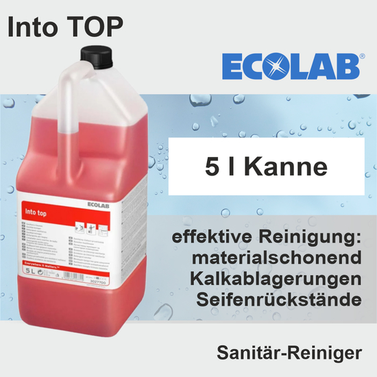 Into TOP Sanitrreiniger I 5l I Ecolab