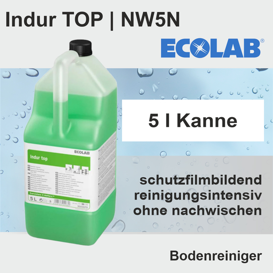 Indur TOP Bodenreiniger I 5l INW5N I Ecolab