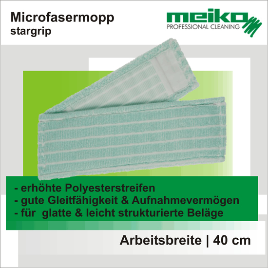 Microfasermop stargrip 40 cm I Meiko Textil