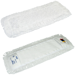 Floordress Rasantbezug 40 cm Schlinge/Franse weiße Ware RNX4S