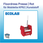 Floordress Presse rot Kunststoff KPR2R