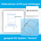 Halterahmen 2 x 70 l zum Einhängen