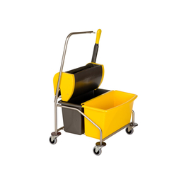 Vermop Twixter Naßwischwagen Edelstahl 0432