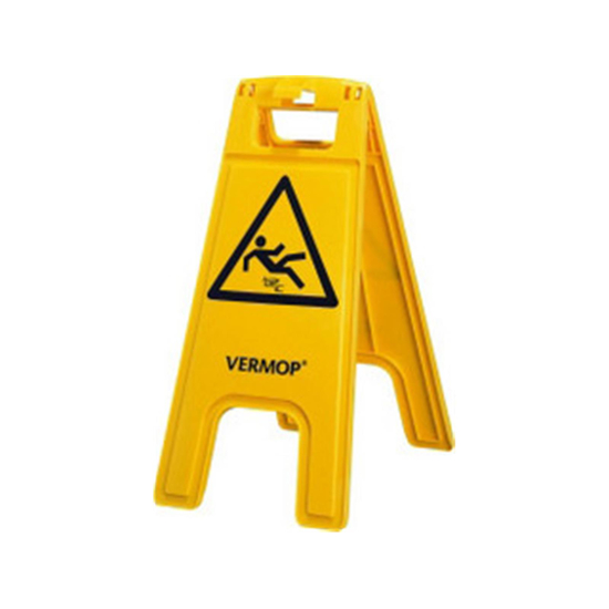 Vermop Warnschild Rutschgefahr - 6 Stück