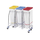 Meditrans dreifach Entsorgungswagen