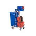 Varietta kpl. 2 x 70 l Reinigungswagen