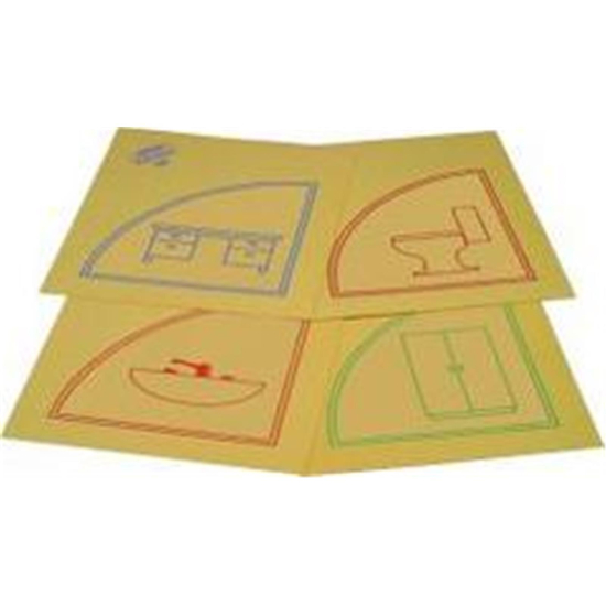 Lochtuch rot 35x40cm 101790 I 102480 I Vileda