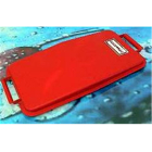 Deckel für Container 60 l rot für Oeko-Car