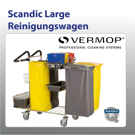 Scandic Large Reinigungswagen I Vermop