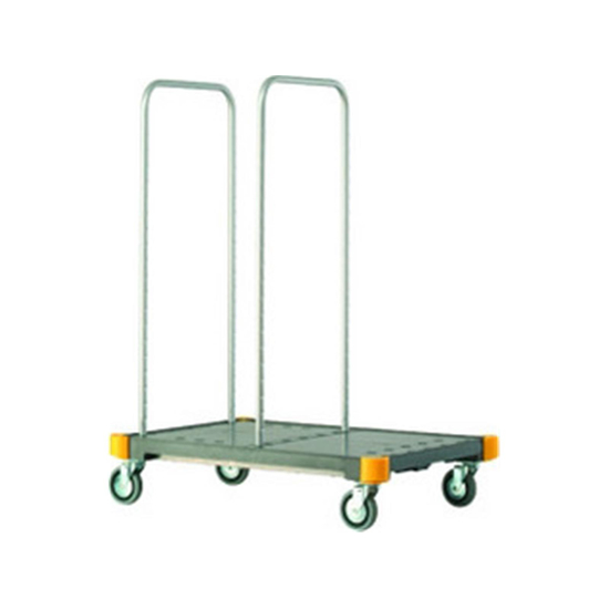 Vermop Equipe Grundgestell L 2 Holme, 4 Räder 100mm