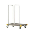 Equipe Grundgestell L 2 Holme, 4 Räder 125 mm