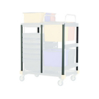 Equipe Zwischenleiste anthrazit, für Reinigungswagen