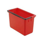 Equipe Eimer 8 l rot zum Einstellen in eine Box