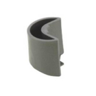 Equipe Stoßschutz-Set anthrazit 4 Stück