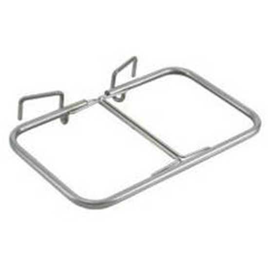 Vermop Equipe Halterahmen 2x60l Integriert, Edelstahl