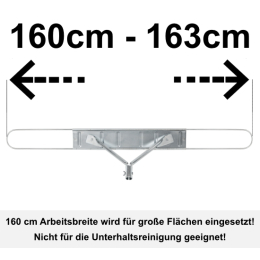 Trocken Wischmopp 160 cm Acryl ORO 590