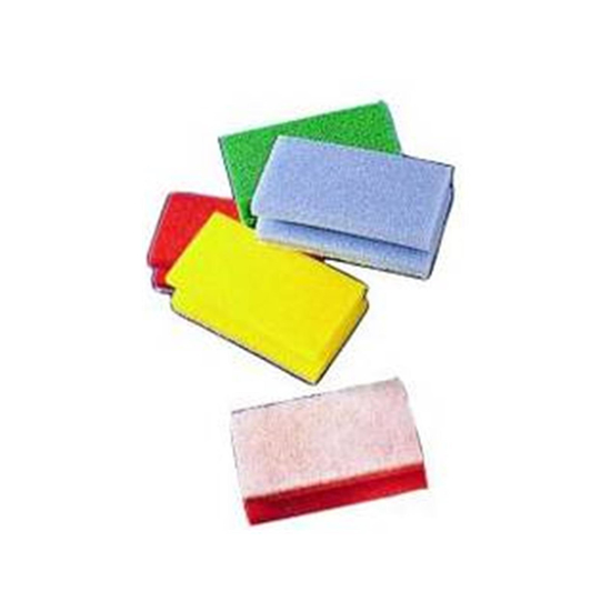3M Scotch-Brite Pflegeschwamm rot/weiß 7x13cm Nr.106