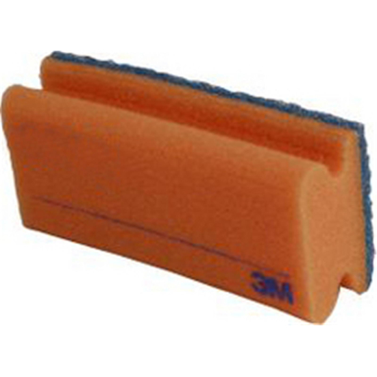 20 Stück Brittex Scheuerschwamm 3381 orange/grün 7,5 x 9,6 cm