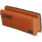 20 Stück Brittex Scheuerschwamm 3382 orange/grün 7 x 15 cm