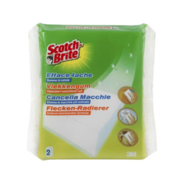 Scotch-Brite Radierer weiß zur Schmutzentfernung