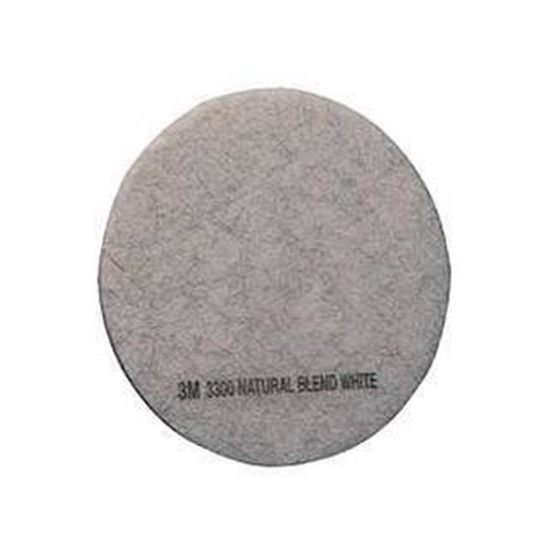 3M Natural Blend Pad 50cm Polierpad, hellgrau