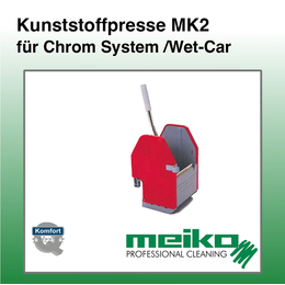 Kunststoffpresse MK2 für Chrom-System/Wet-Car I Meiko Textil