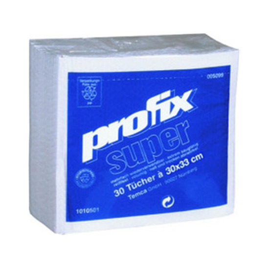 Temca Profix super weiß 1lg 30x33cm Wischtuch 20x30 Tücher
