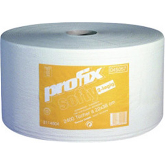 Temca Profix softy 2lg 22x38cm weiß 2400 Tücher
