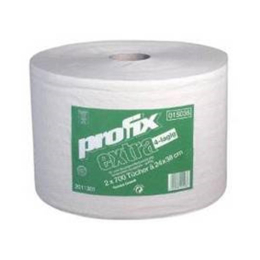 Profix extra 24 x 38 cm 4lg Wischtuch weiß 2 Rollen...