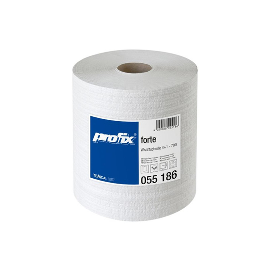 Temca Profix forte Wischtuchrolle 4lg 30x33cm weiß 700...