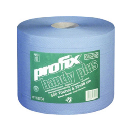 Profix handy plus 22 x 38 cm 2lg Tissue blau 2 Rollen à 500 Tücher Temca