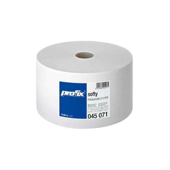 Temca Profix softy 2lg 22x36cm weiß 1 Rolle à 2000 Tücher