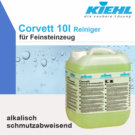 Kiehl Corvett 10l Reinig. f.Feinsteinzeugfliesen