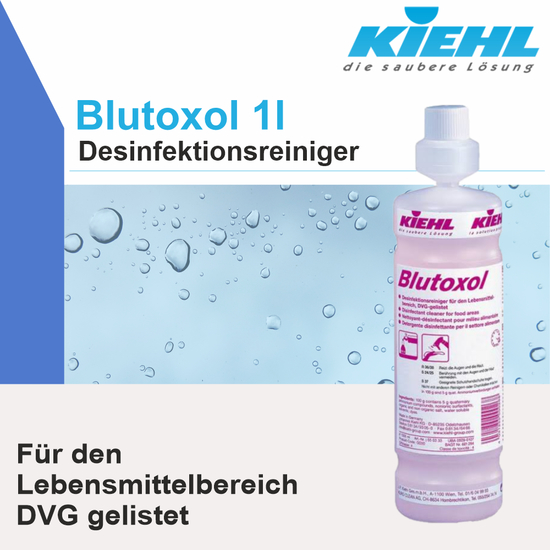 Kiehl Blutoxol 6x1l Küchenreiniger, desinfizierend