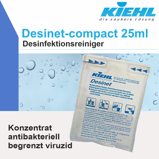 Kiehl Desinet-compact 240x25ml Desinfektionsreiniger