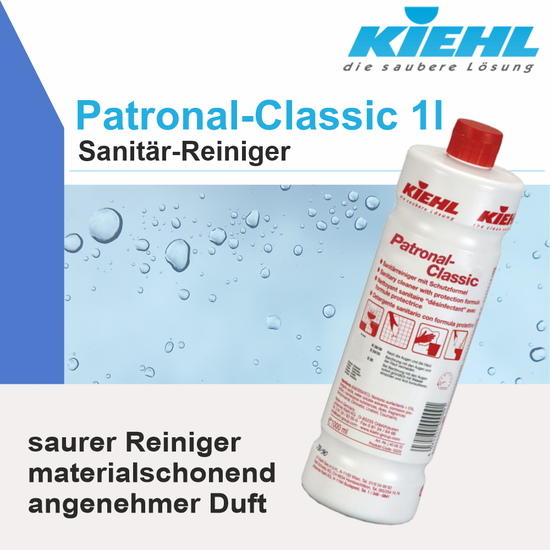 Patronal 1l Sanitrreiniger mit Schutzformel I Kiehl