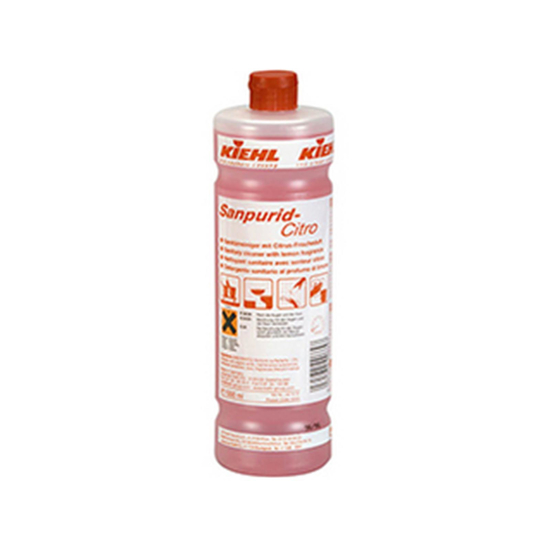 Kiehl Sanpurid-Citro 6x1l Sanitärreiniger, Citrus-Frisch