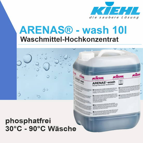 Kiehl Arenas-wash 10l Waschmittel-Hochkonzentrat