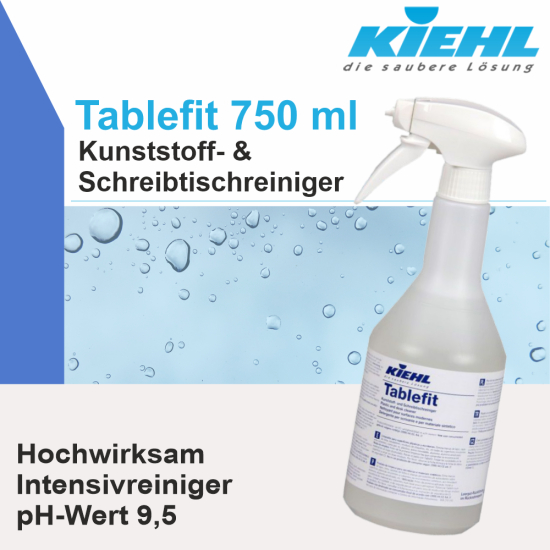 Tablefit 750 ml Kunststoff- und Schreibtischreiniger