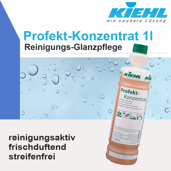 Kiehl Profekt Konzentrat 6x1l Reinigung-Glanzpflege