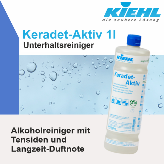 Kiehl Keradet Aktiv 6x1l Unterhaltsreiniger