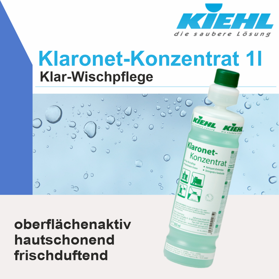 Kiehl Klaronet 6x1l Klar-Wischpflege Konzentrat