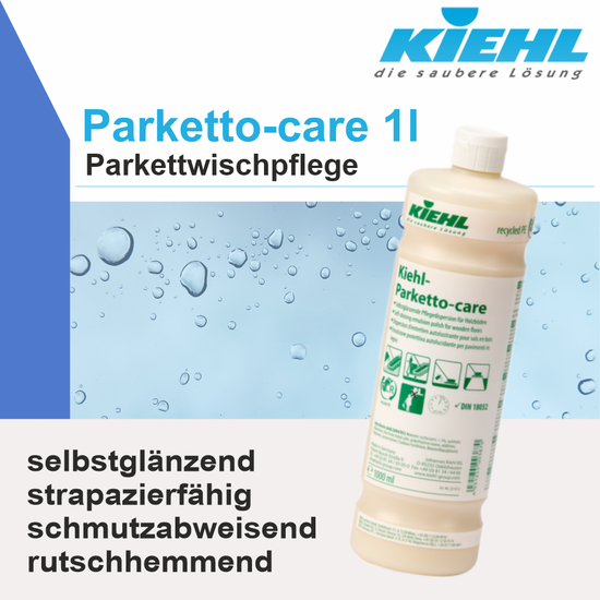 Parketto-care 1l Parkettwischpflege I Kiehl