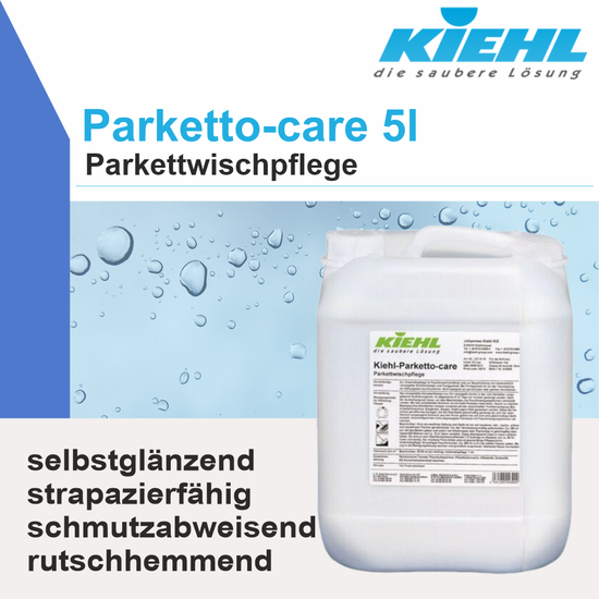 Parketto-care 5l Parkettwischpflege I Kiehl