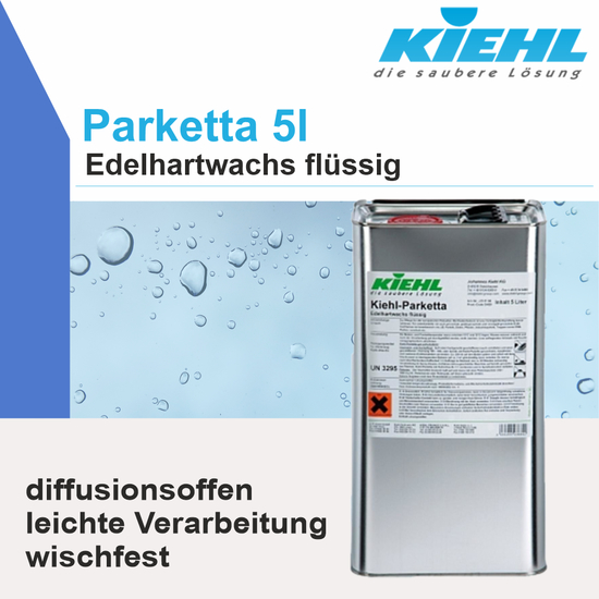 Kiehl Parketta 5l Edelhartwachs, flüssig