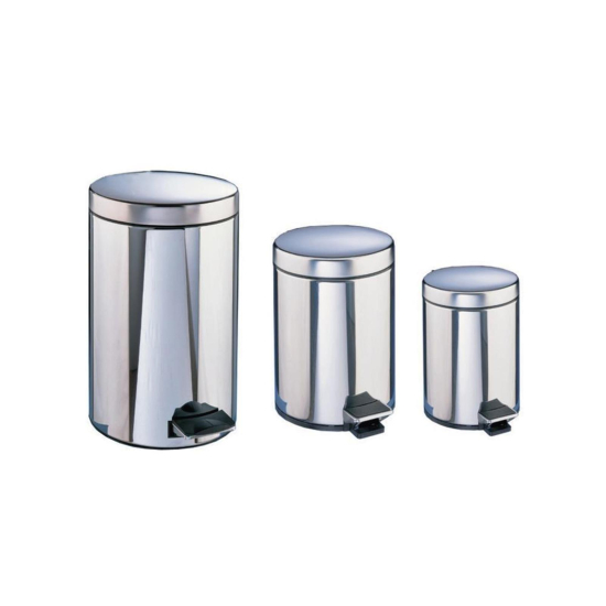 Abfalltretteimer 3 l Stahlblech